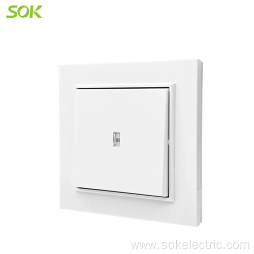 1 Gang 10AX Light Switch with LED luxury